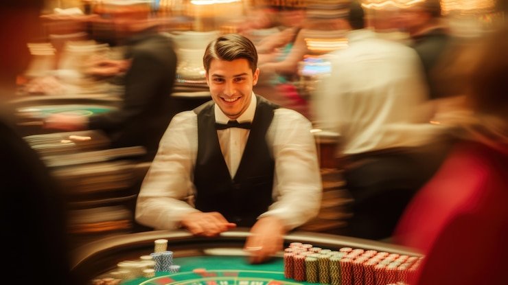 Layar dealer langsung purbabet dengan permainan baccarat dan roulette
